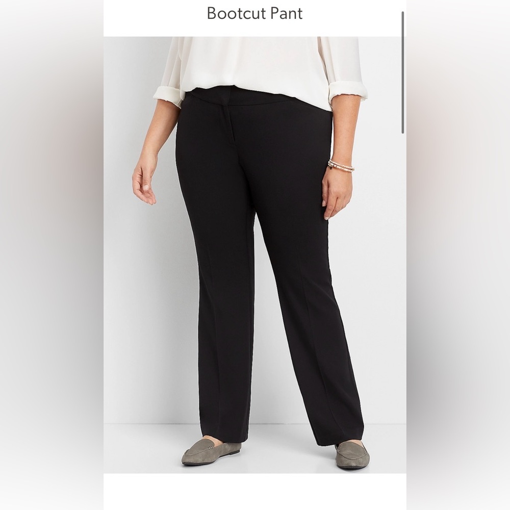 Maurice’s Black Bootcut Pants Size 16